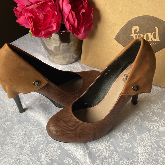 Feud leather pumps - Picture 4 of 8
